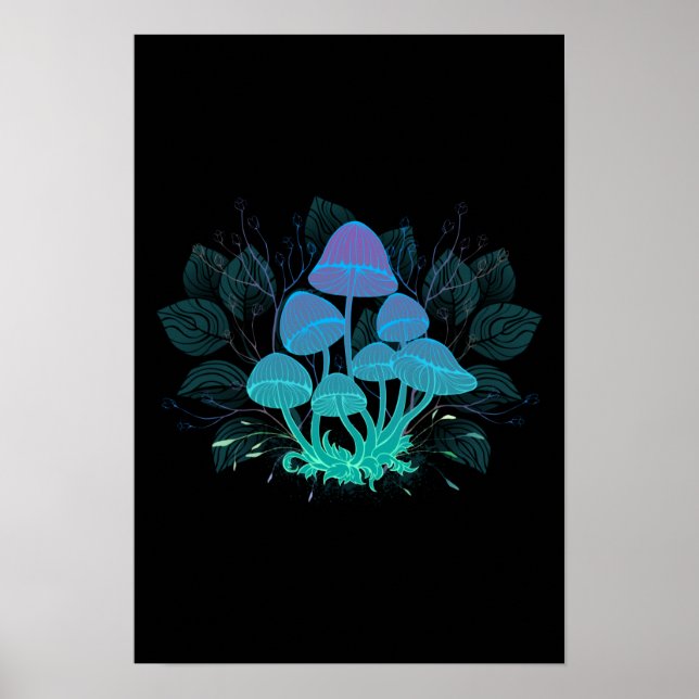 Poster Tabourets dans Bushes (Devant)