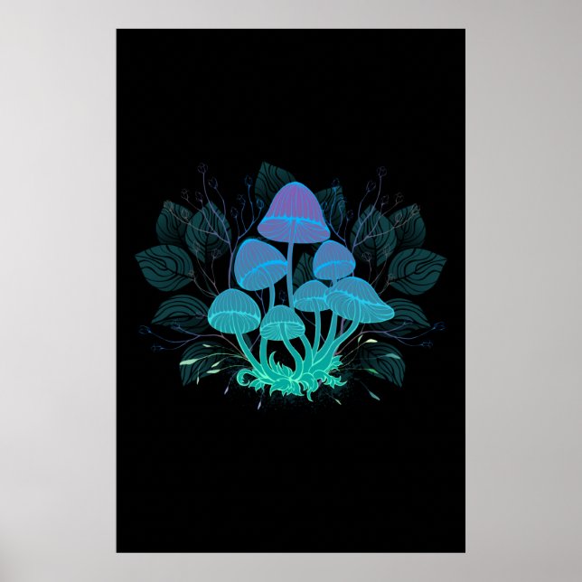 Poster Tabourets dans Bushes (Devant)