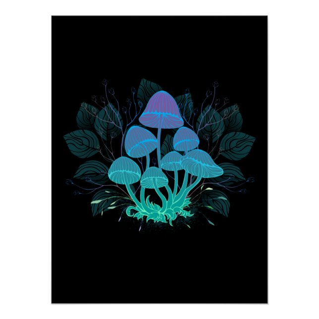 Poster Tabourets dans Bushes (Devant)