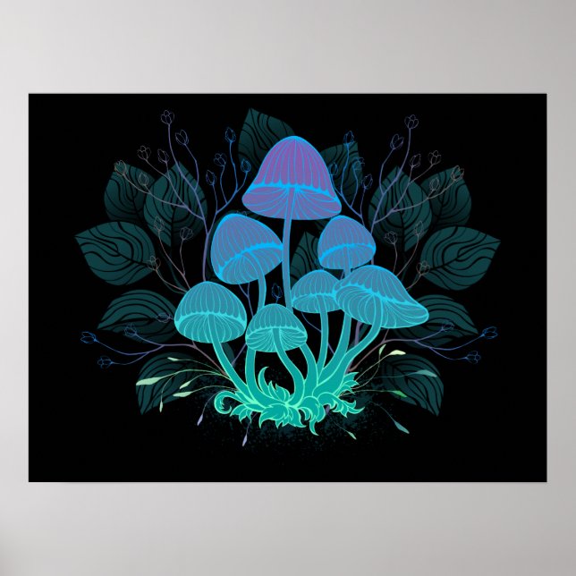 Poster Tabourets dans Bushes (Devant)