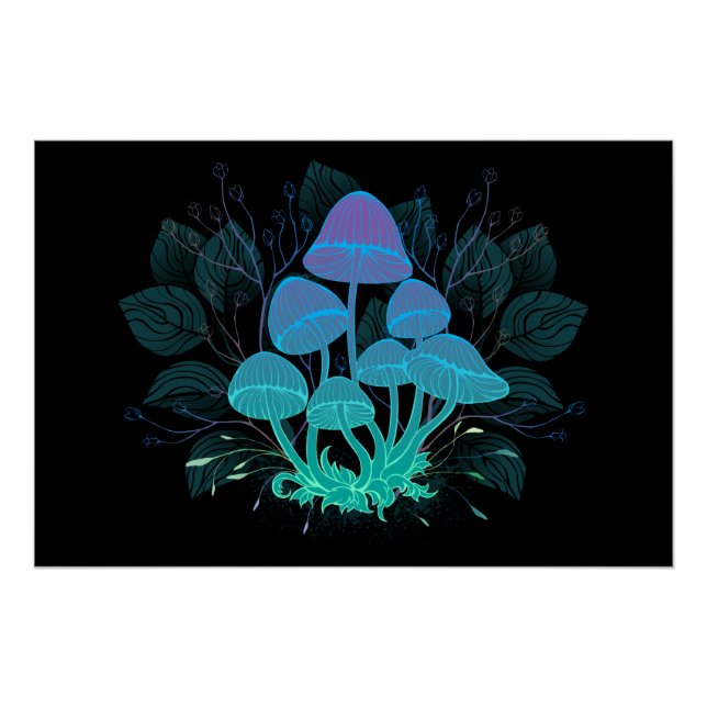 Poster Tabourets dans Bushes (Devant)