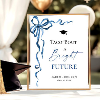 Poster Taco Bout est un futur brillant