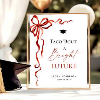 Poster Taco Bout est un futur brillant