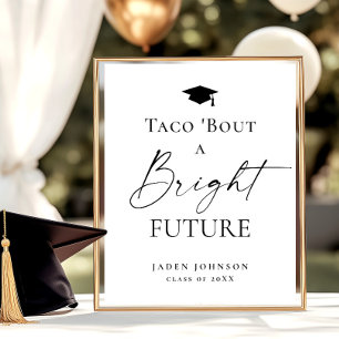 Poster Taco Bout est un futur brillant