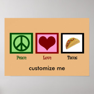 Poster Taco personnalisé