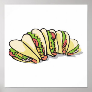 Poster tacos