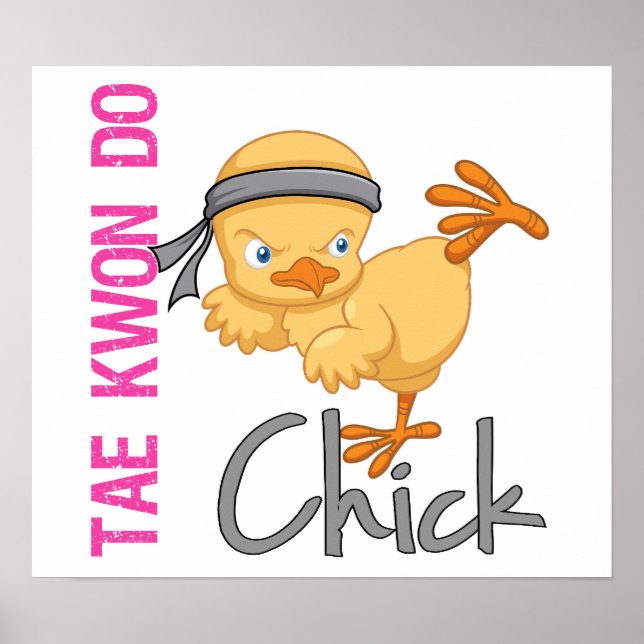 Poster Tae Kwon Do Chick (Devant)