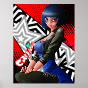 Poster Tae Takemi - Persona