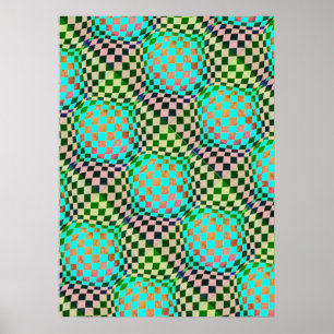 Poster Taffi Op Art Bubblegum