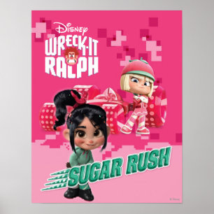 Poster Taffyta et Vanellope