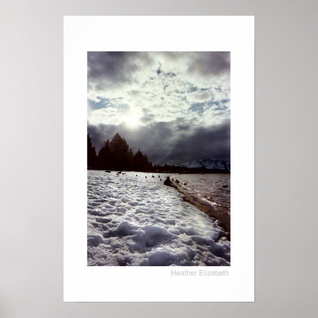 Poster Tahoe Winter, 2003 (Devant)