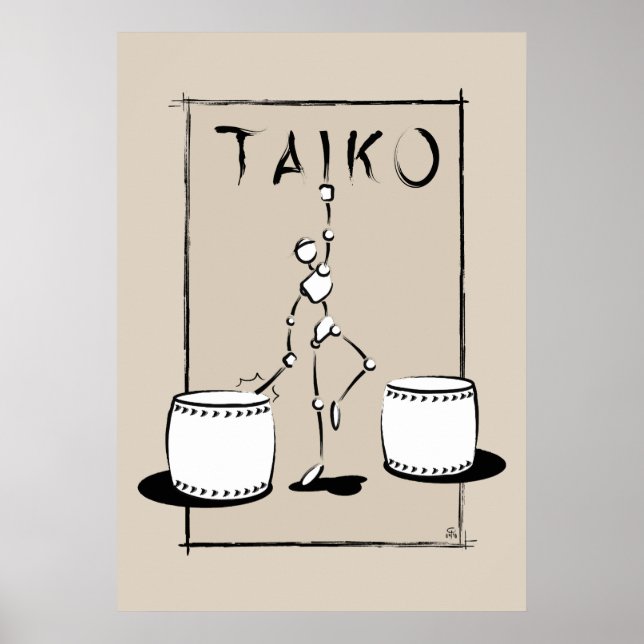Poster Taiko (Devant)