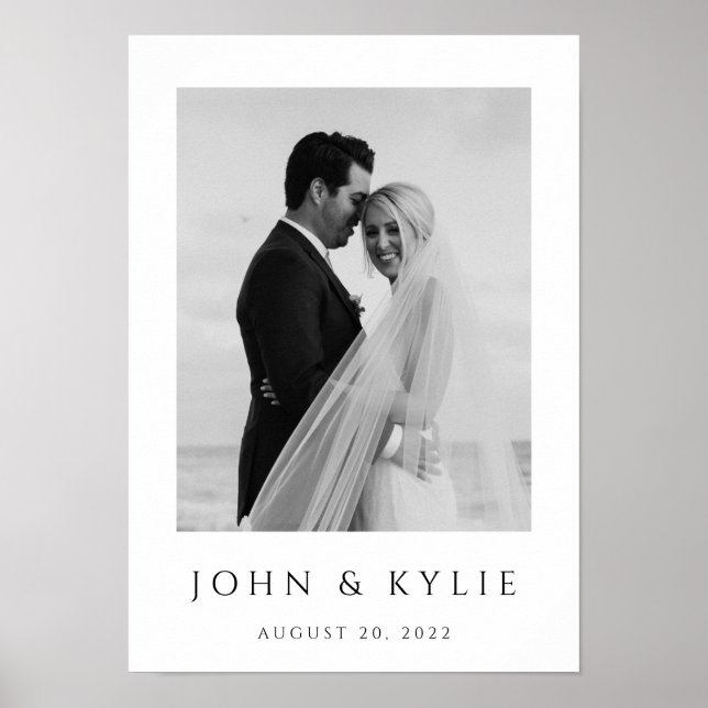 Poster TAILLE A3 - Personnaliser l'anniversaire du Mariag (Devant)