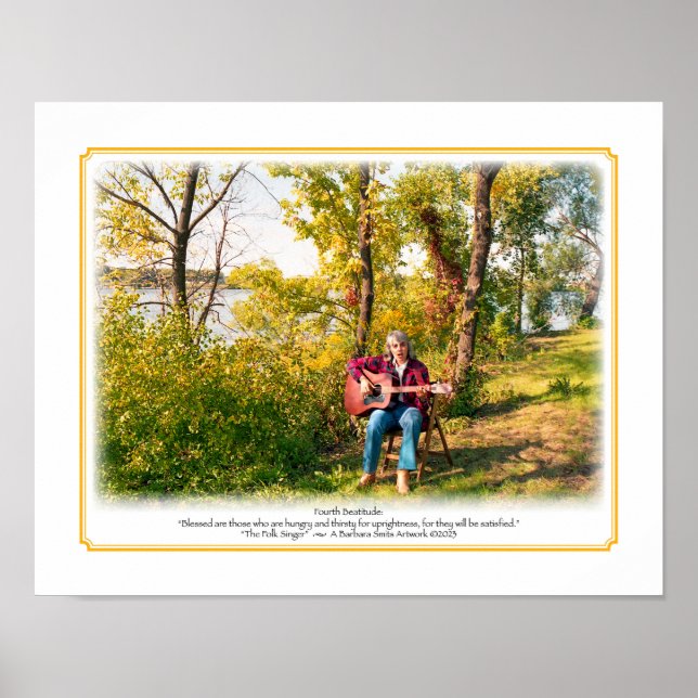 Poster Taille de la quatrième béatitude 11x14 (Devant)
