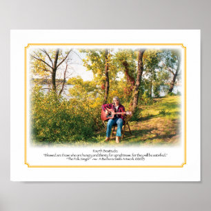 Poster Taille de la quatrième béatitude 8x10