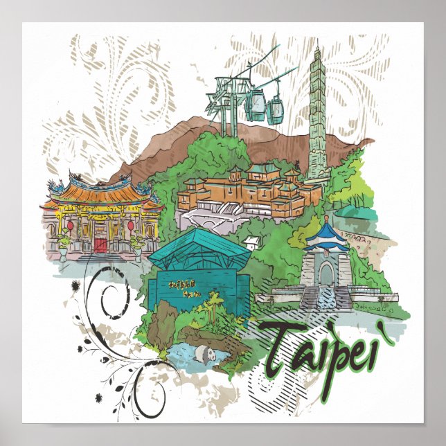 Poster Taipei (Devant)