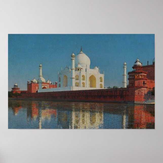 Poster Taj Mahal (Devant)