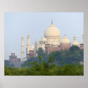 Poster Taj Mahal, Agra, Inde