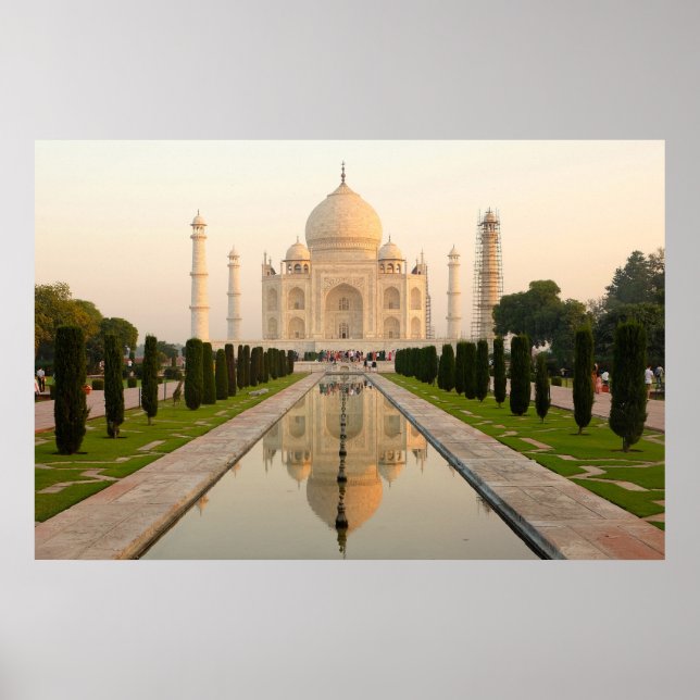 Poster Taj Mahal Inde (Devant)
