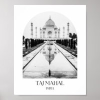 Taj Mahal Inde Arch Photo