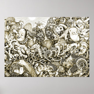 Poster Tako emaki300 @miyasan_art