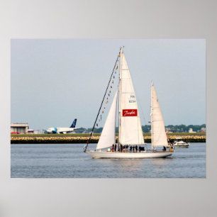 Poster Tall ship Vahine
