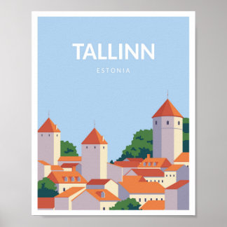 Poster Tallinn Estonie