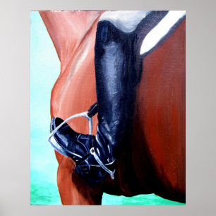 Poster Talons vers le bas !