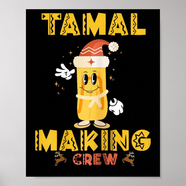 Poster Tamale Faisant Crew C'Est La Saison Drôle Mexicain (Devant)