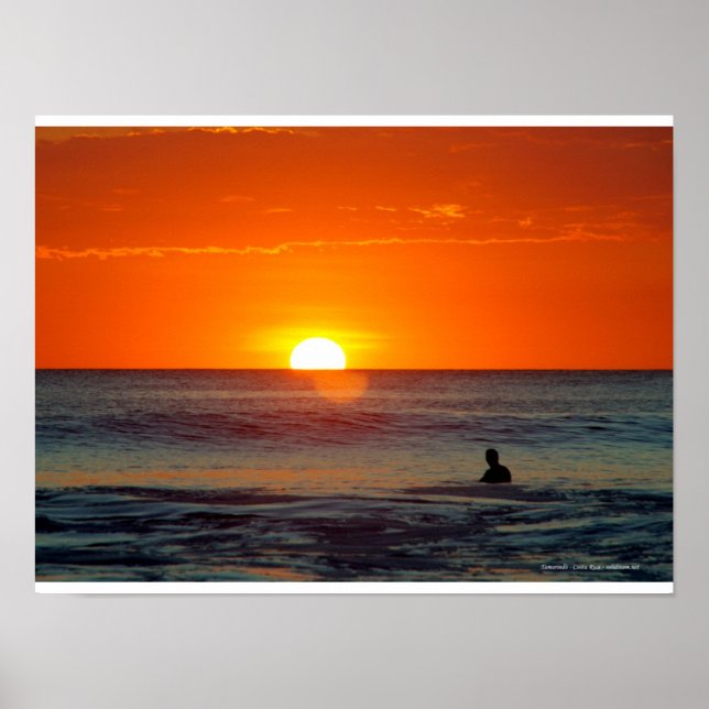 Poster Tamarindo, Costa Rica (Devant)