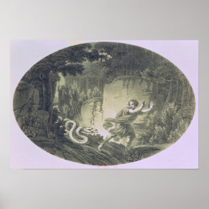 Poster Tamino a poursuivi par un serpent géant