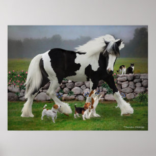 Poster "Tamlin et les pups" 