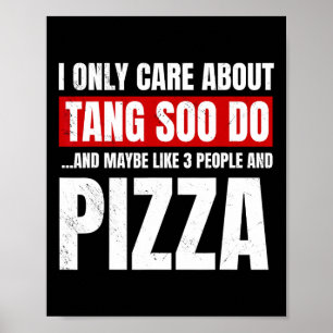 Poster Tang Soo Do Sparant Martial Artist Karate Master