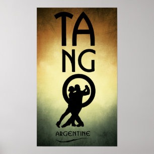 Poster Tango argentin