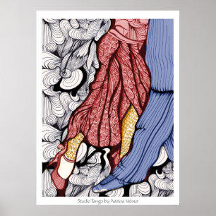 Poster Tango de studio