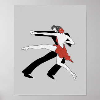 Poster Tango des années vingt