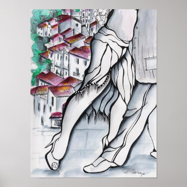 Poster Tango en Espagne (Devant)