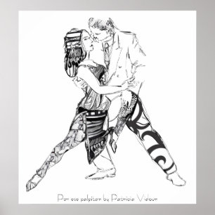 Poster Tango palpitar d'ese de Por