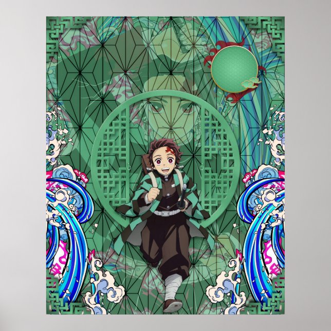 Poster Tanjiro Kamado (Devant)