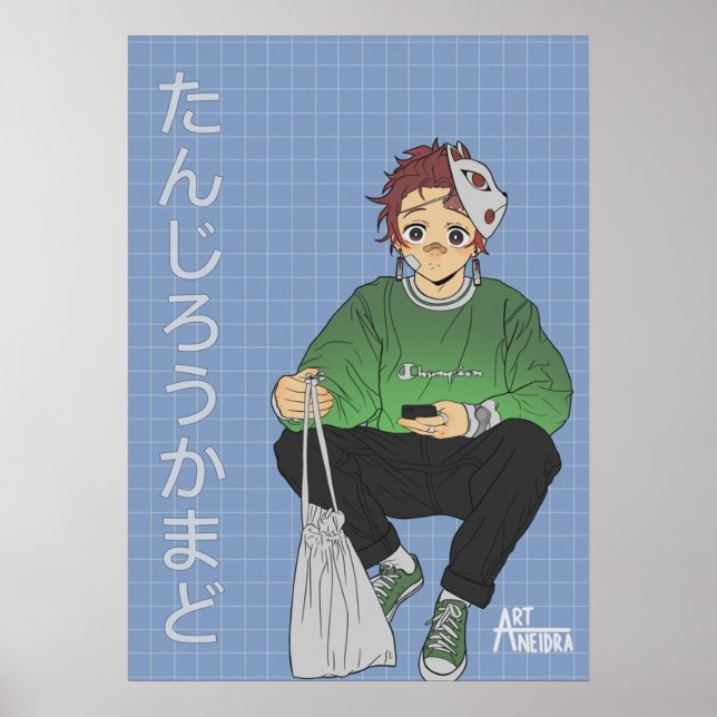 Poster Tanjiro Kamado (Devant)