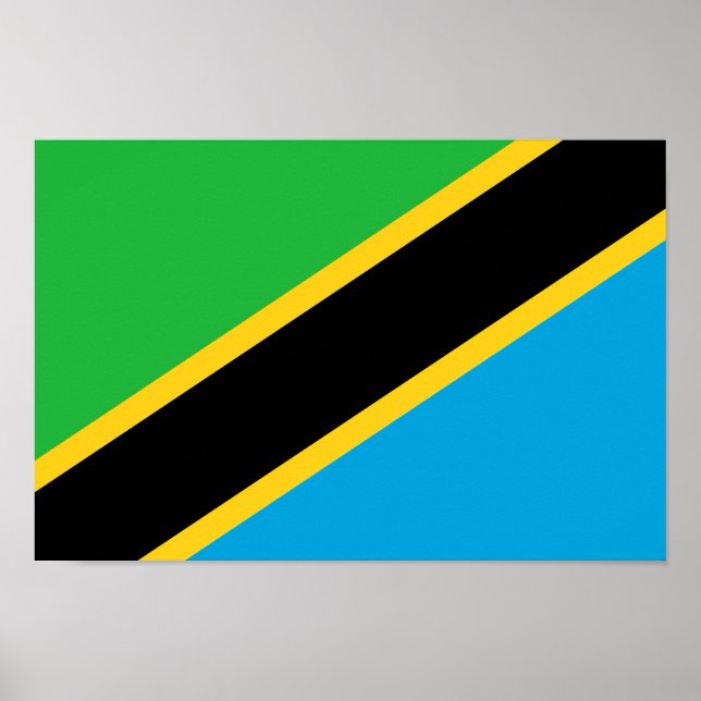 Poster Tanzanie (Devant)