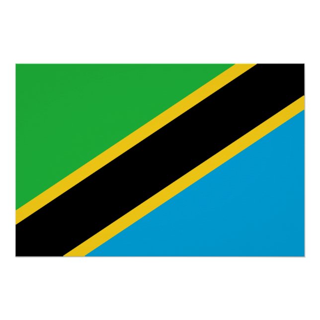 Poster Tanzanie (Devant)