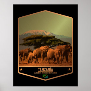 Poster Tanzanie
