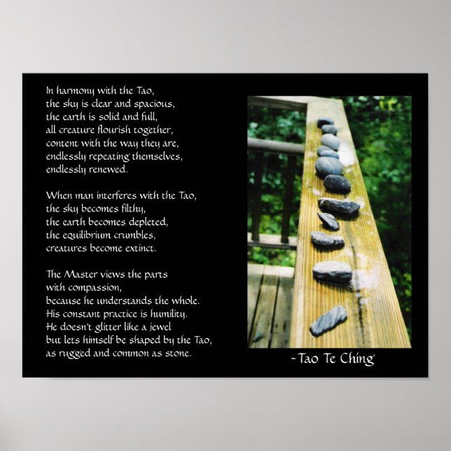 Poster Tao Te Ching #39 (Devant)