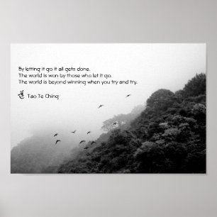 Poster Tao Te Ching No.10 ©Photographie Imprimer