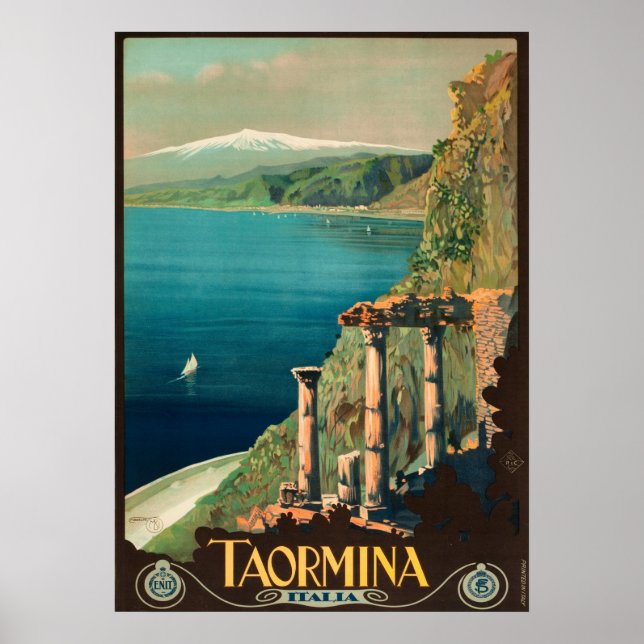 POSTER TAORMINE (Devant)