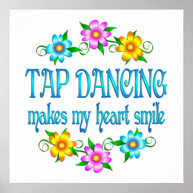 Poster Tap Dancing Sourires (Devant)