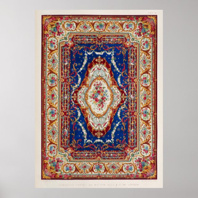 Poster Tapis Axminster des Arts Industriels de la N (Devant)