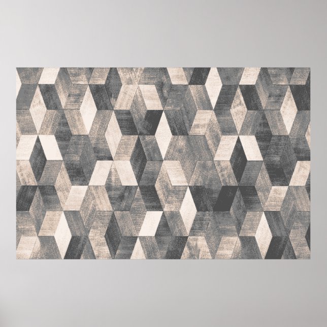 Poster Tapis de tapis et tapis Boho Style ethnique design (Devant)