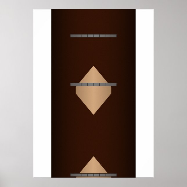 Poster Tapis de temple de vaisseau spatial (Devant)